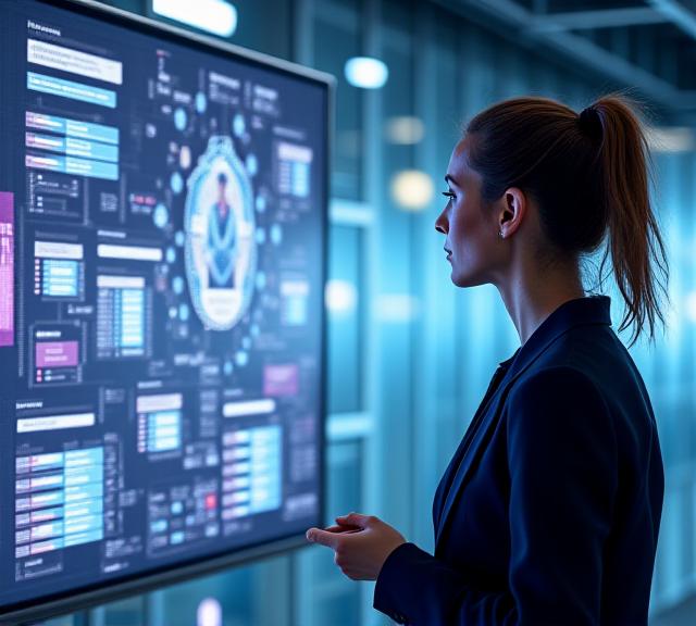 Strategic data visualization showing workforce trends